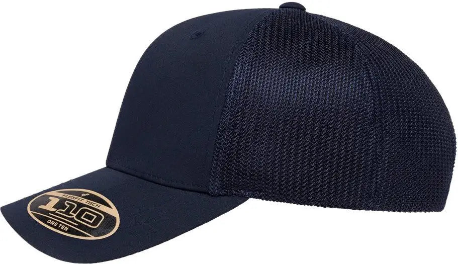 Flexfit 110r 110® Recycled Mesh Cap - Navy - one Size Fits Most