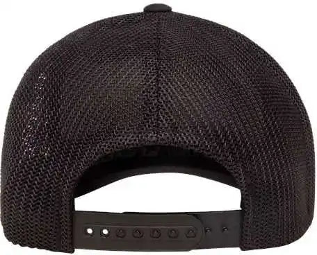 Flexfit 110r 110 Recycled Mesh Cap Black / one Size Fits Most