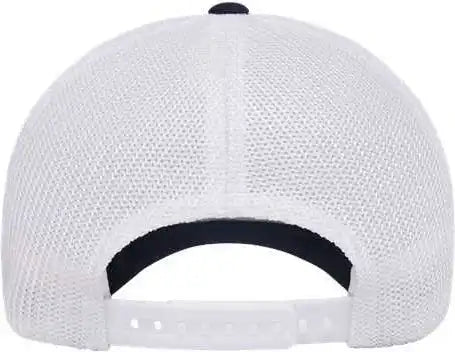 Flexfit 110r 110 Recycled Mesh Cap - Navy White - one Size Fits Most