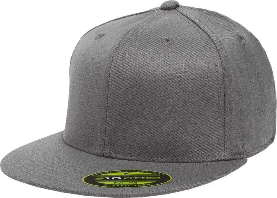 Flexfit 210 Flat Bill Cap - Gray - 6 3/4’’ - 7 1/4’’