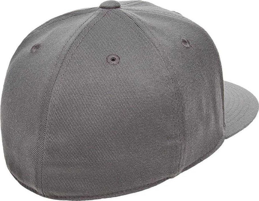 Flexfit 210 Flat Bill Cap - Gray - 6 3/4’’ - 7 1/4’’