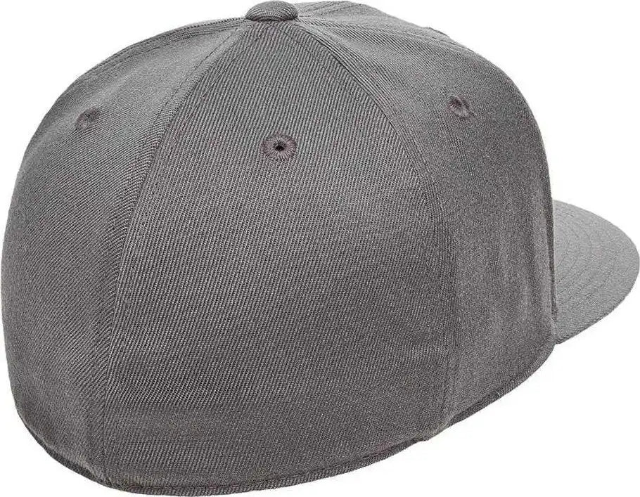 Flexfit 210 Flat Bill Cap - Gray