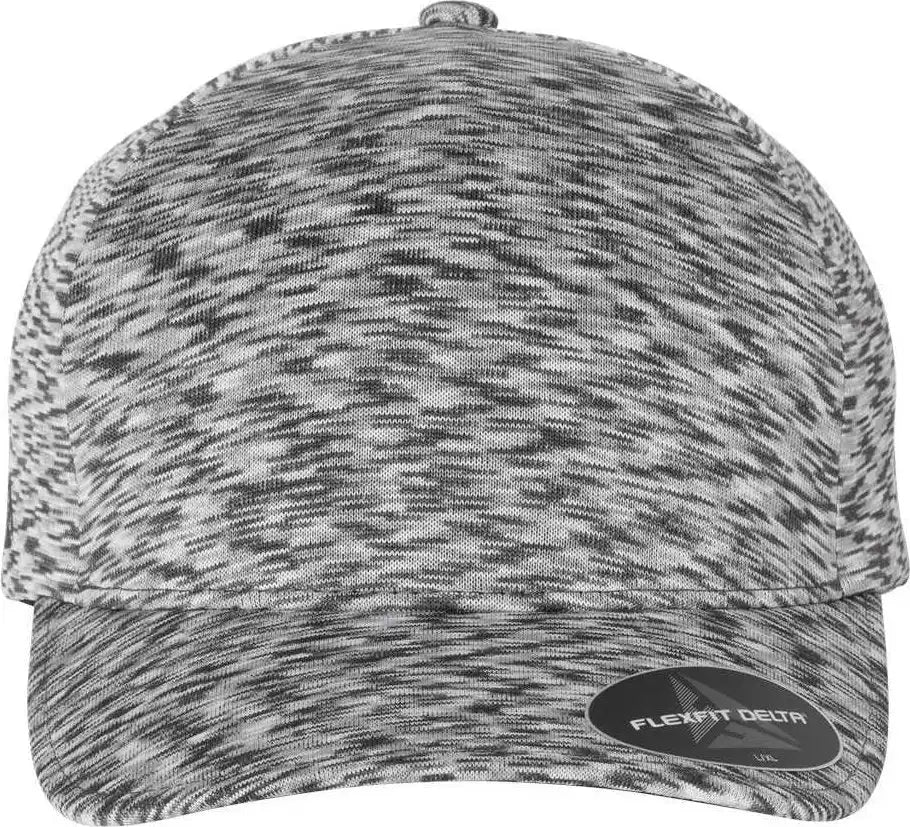 Flexfit 280 Delta Seamless Unipanel Cap - Melange Silver