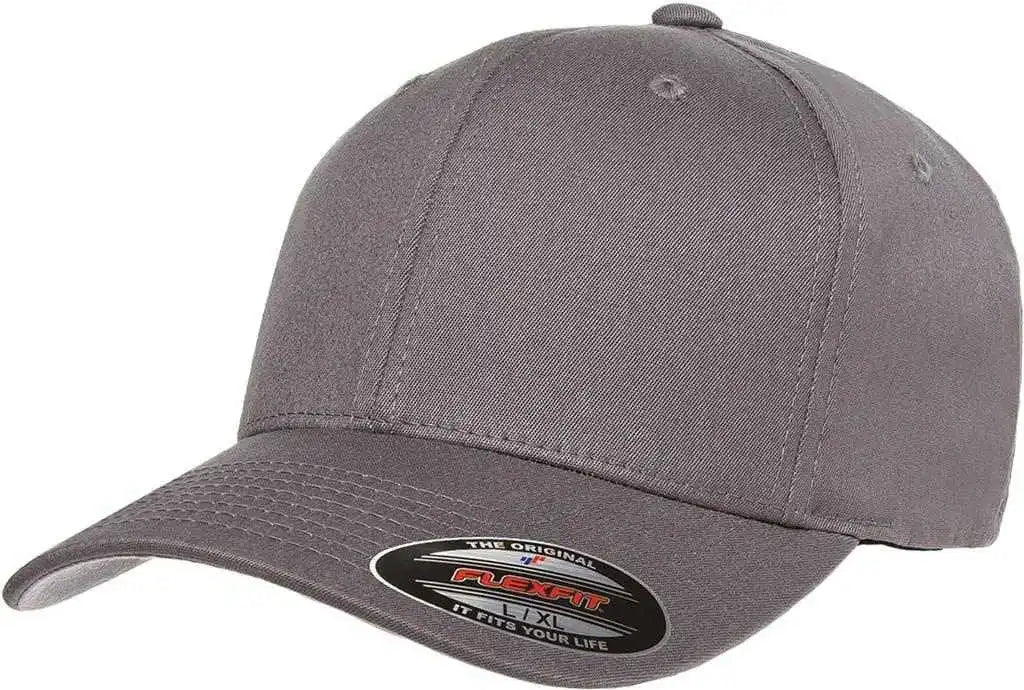 Flexfit 5001 V-flex Twill Cap - Gray - 6 3/4’’ - 7 1/4’’