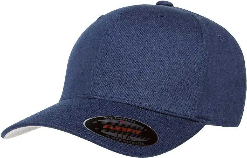 Flexfit 5001 V-flex Twill Cap - Navy - 6 3/4’’ - 7 1/4’’
