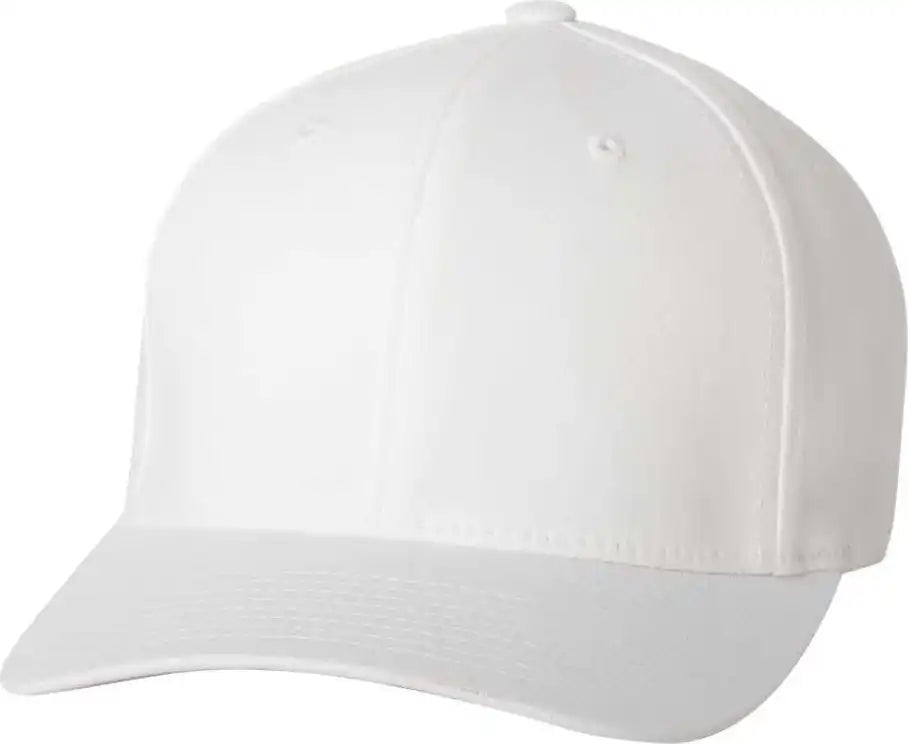 Flexfit 5001 v Flex Twill Cap White