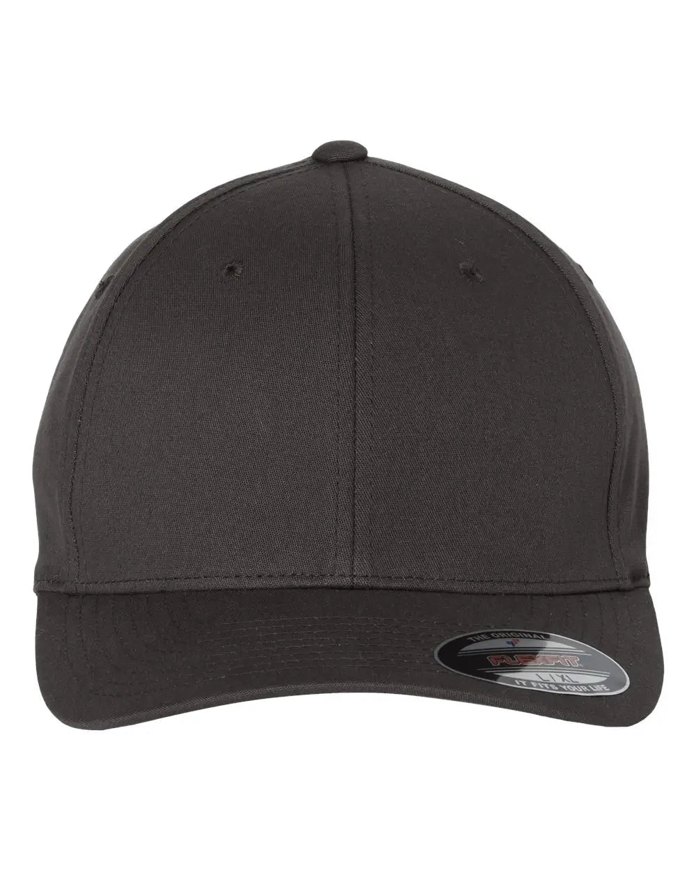 Flexfit 5001y V- Cotton Twill Cap - 5001 - Dark Gray - S/m