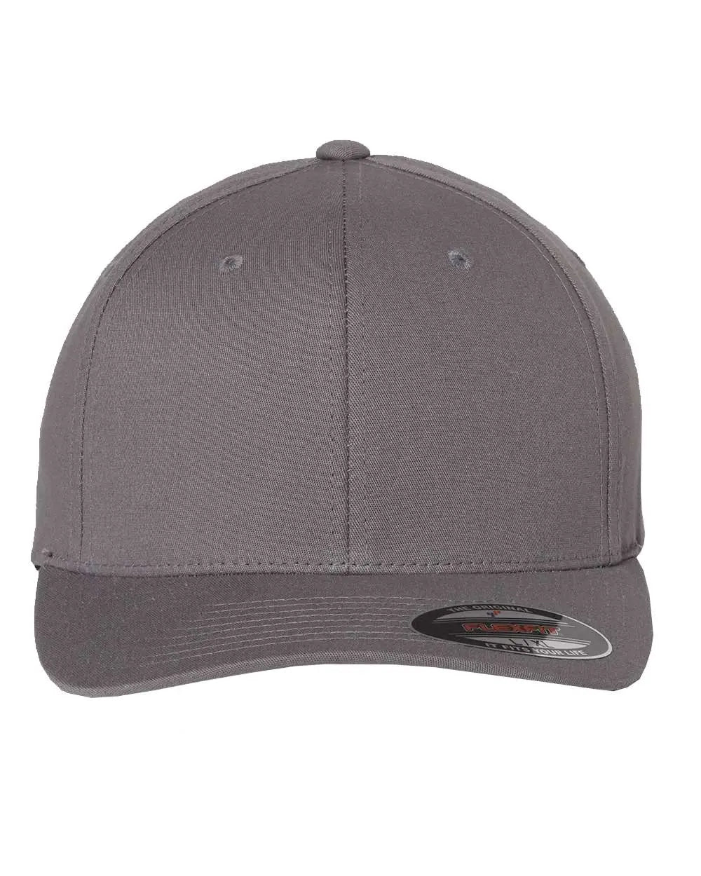 Flexfit 5001y V- Cotton Twill Cap - 5001 - Gray - S/m