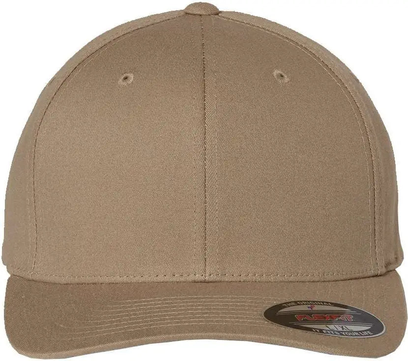 Flexfit 5001y V- Cotton Twill Cap - 5001 - Khaki
