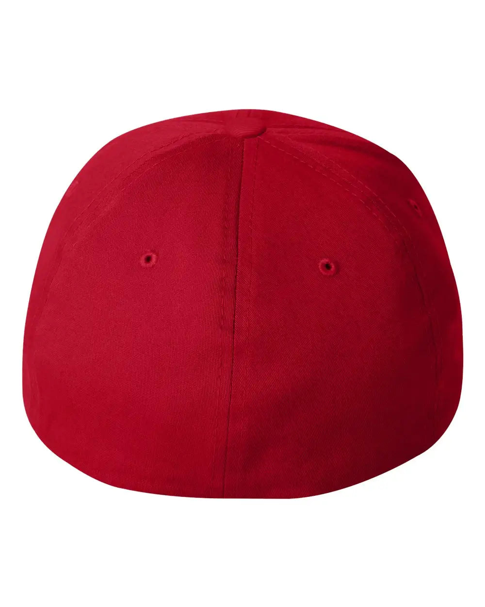 Flexfit 5001y V- Cotton Twill Cap - 5001 - Red