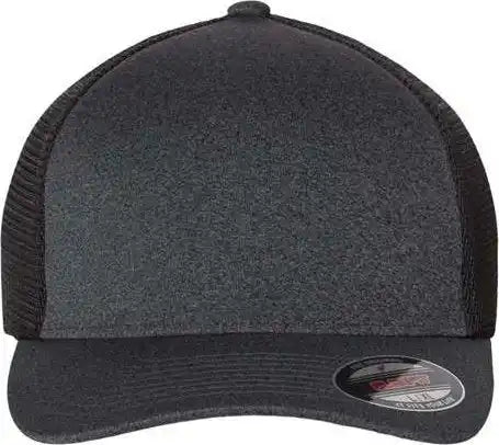 Flexfit 5511up Unipanel Trucker Cap Dark Grey Black Gray / 6 3/4’’ 7 1/4’’