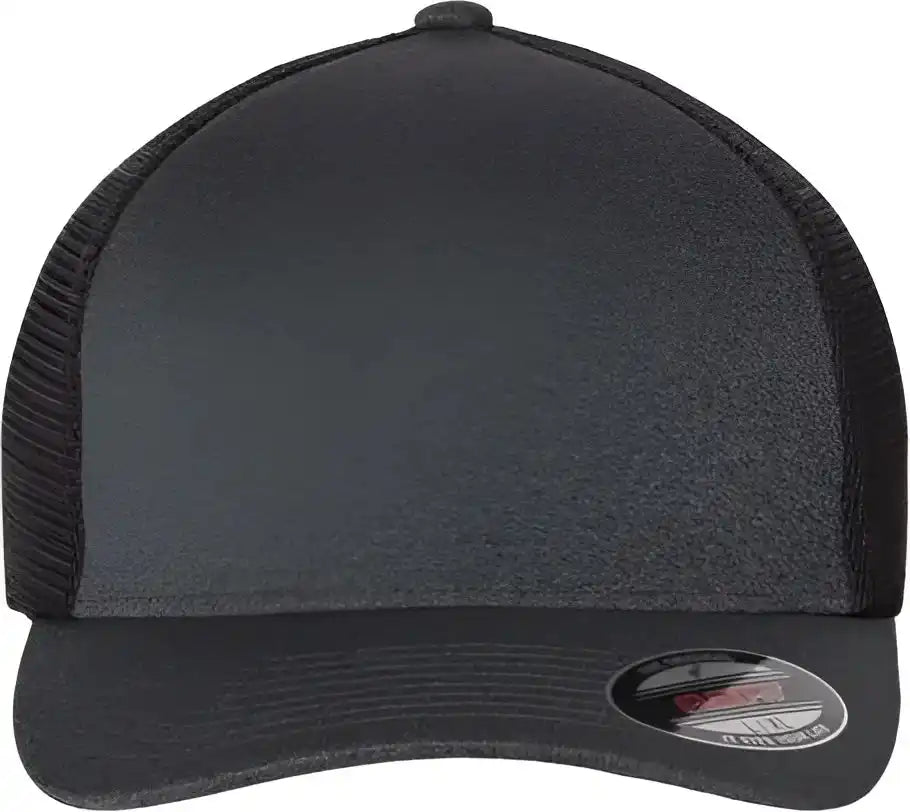 Flexfit 5511up Unipanel Trucker Cap - Dark Grey Black - Gray / 6 3/4’’ - 7 1/4’’