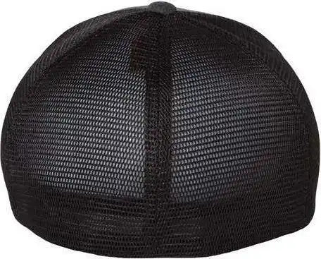 Flexfit 5511up Unipanel Trucker Cap Dark Grey Black