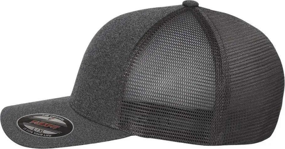 Flexfit 5511up Unipanel™ Trucker Cap - Melange Dark Grey