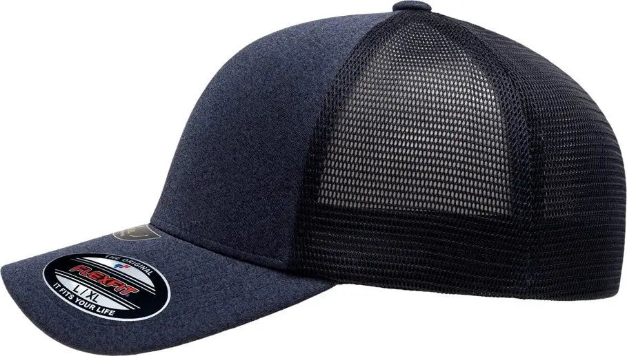 Flexfit 5511up Unipanel™ Trucker Cap - Melange Navy