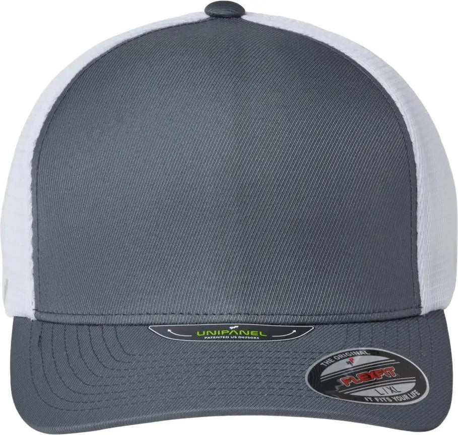 Flexfit 5511up Unipanelâ„¢ Trucker Cap - Charcoal White