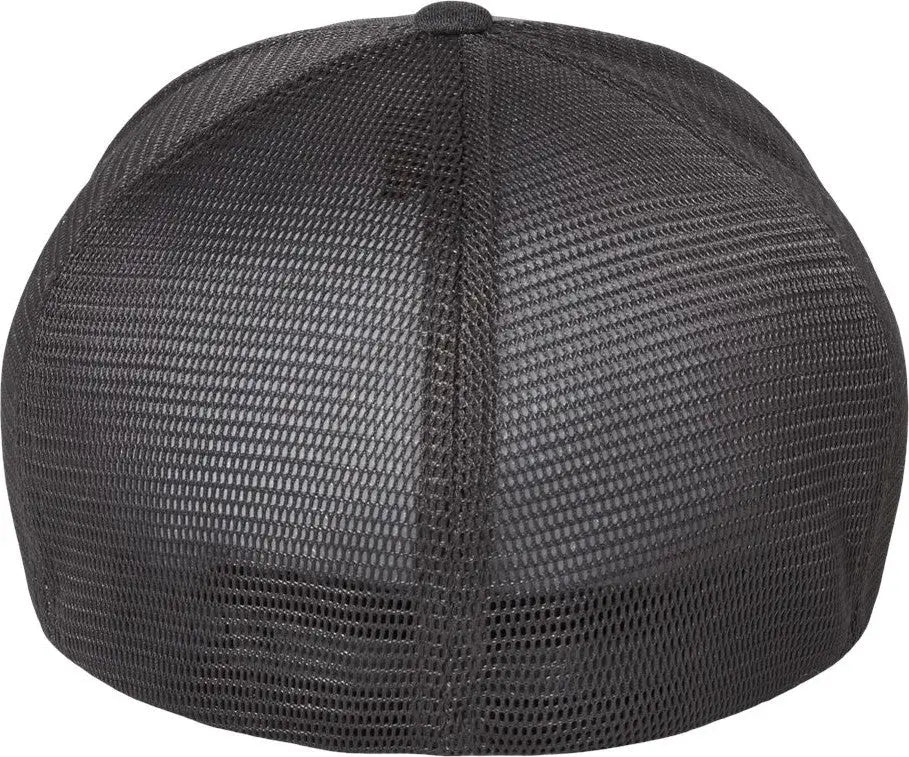 Flexfit 5511up Unipanelâ„¢ Trucker Cap - Melange Dark Grey