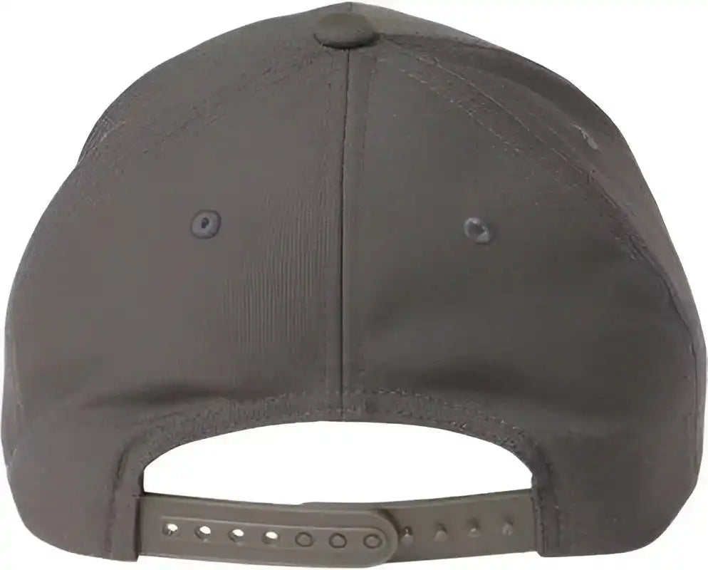 Flexfit 6110nu Nu Adjustable Cap Dark Gray / one Size Fits Most