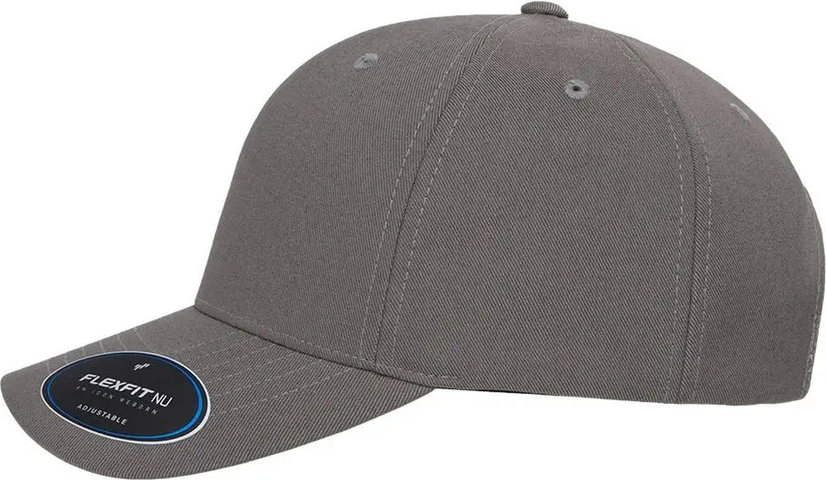 Flexfit 6110nu Nu® Adjustable Cap - Grey - Gray / one Size Fits Most
