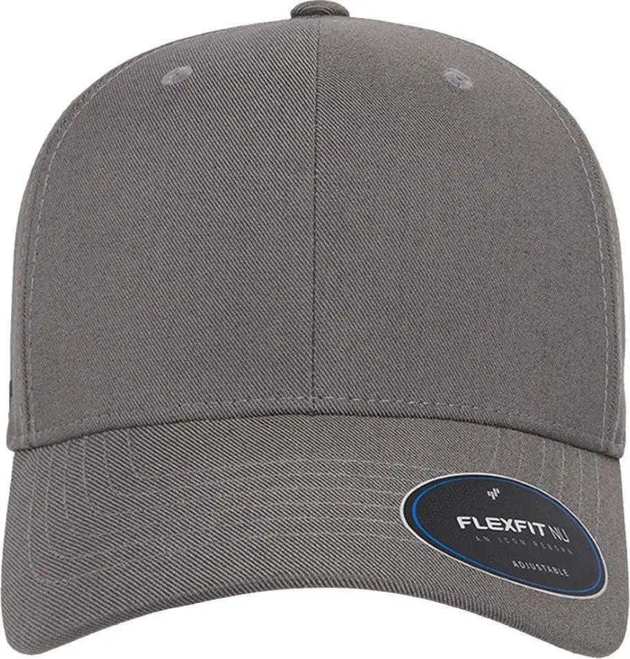 Flexfit 6110nu Nu® Adjustable Cap - Grey - Gray / one Size Fits Most