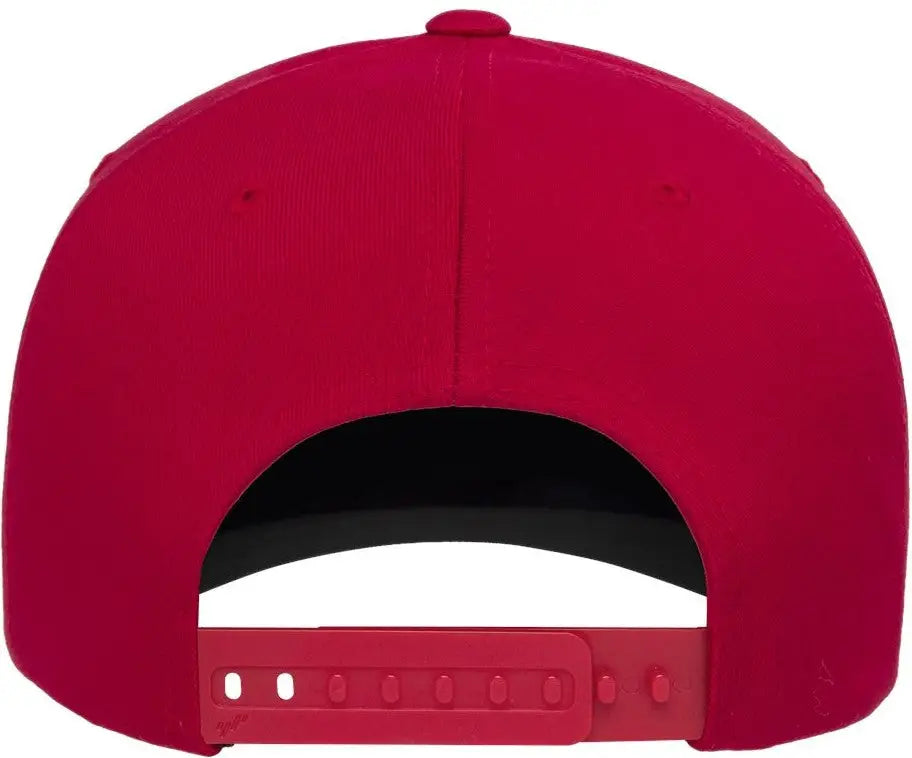 Flexfit 6110nu Nu® Adjustable Cap - Red - one Size Fits Most