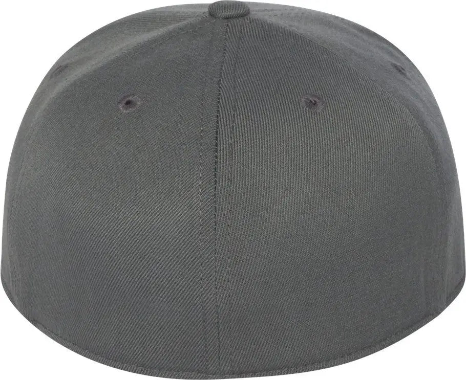 Flexfit 6210ff 210® Flat Bill Cap - Dark Grey - Gray / S/m