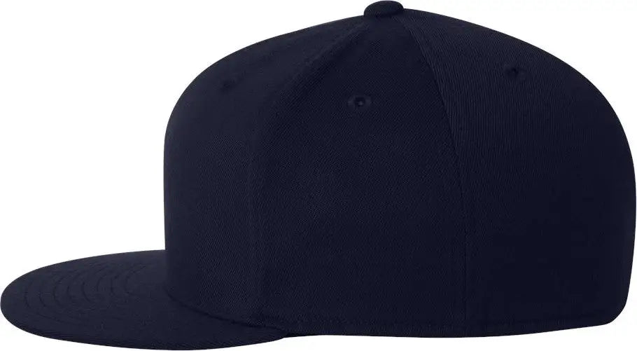 Flexfit 6210ff 210â Flat Bill Cap - Dark Navy