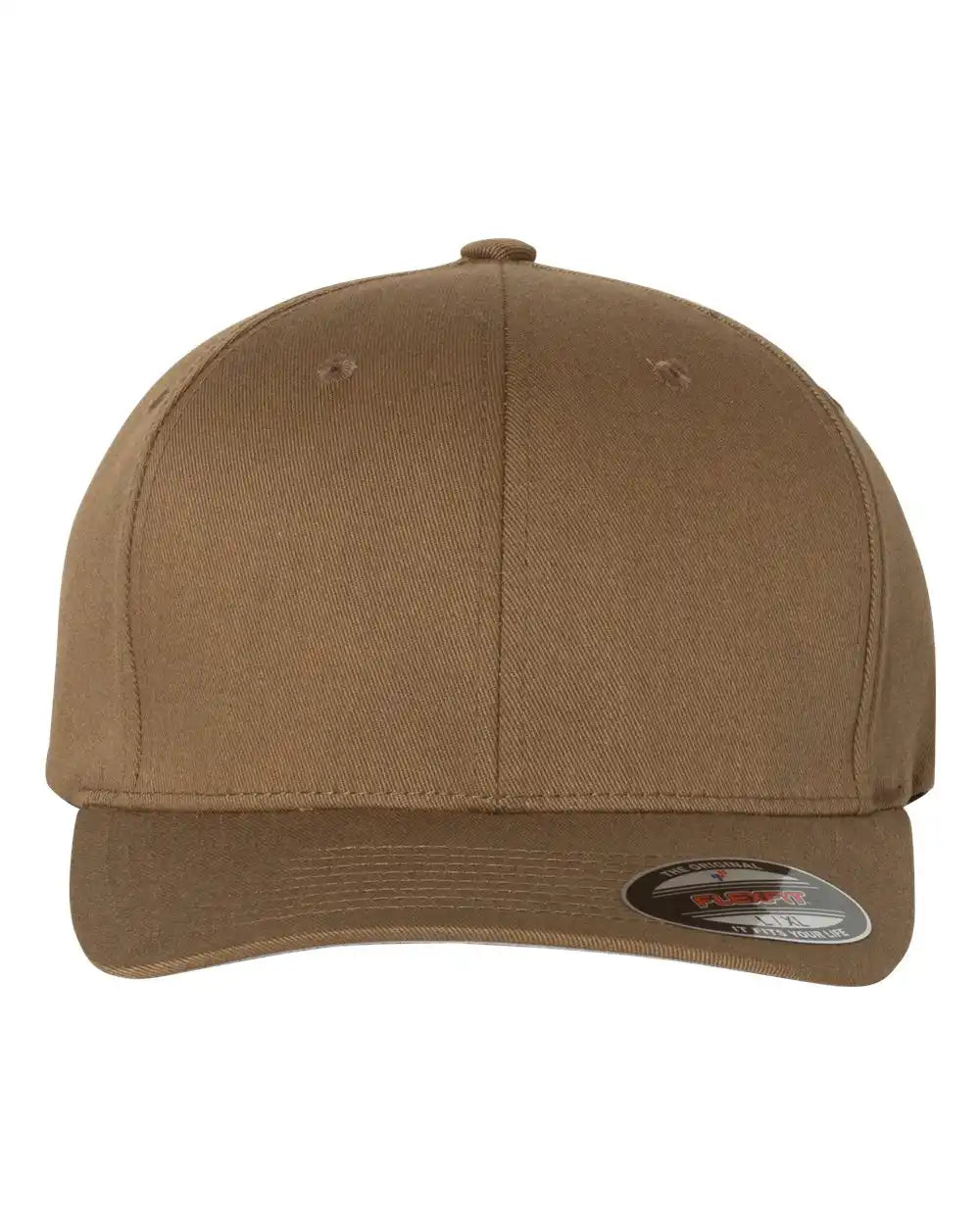 Flexfit 6277 Cotton Blend Cap - Coyote Brown - S/m