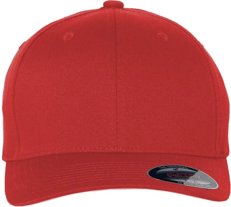 Flexfit 6277 Cotton Blend Cap - Red - S/m