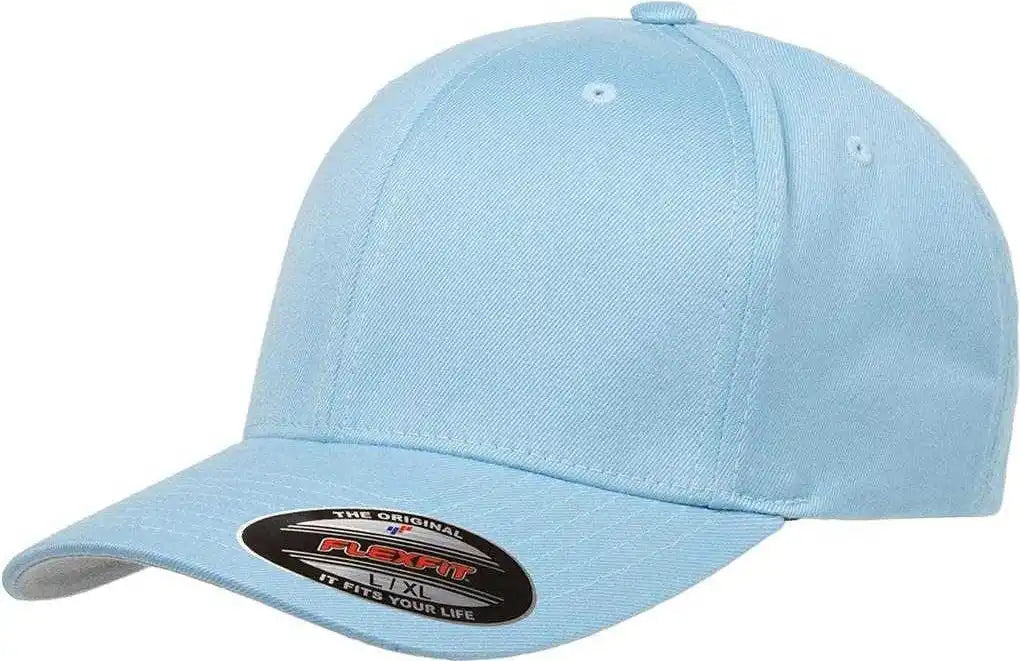 Flexfit 6277 Twill Cap - Carolina Blue - Columbia / 6 3/4’’ - 7 1/4’’