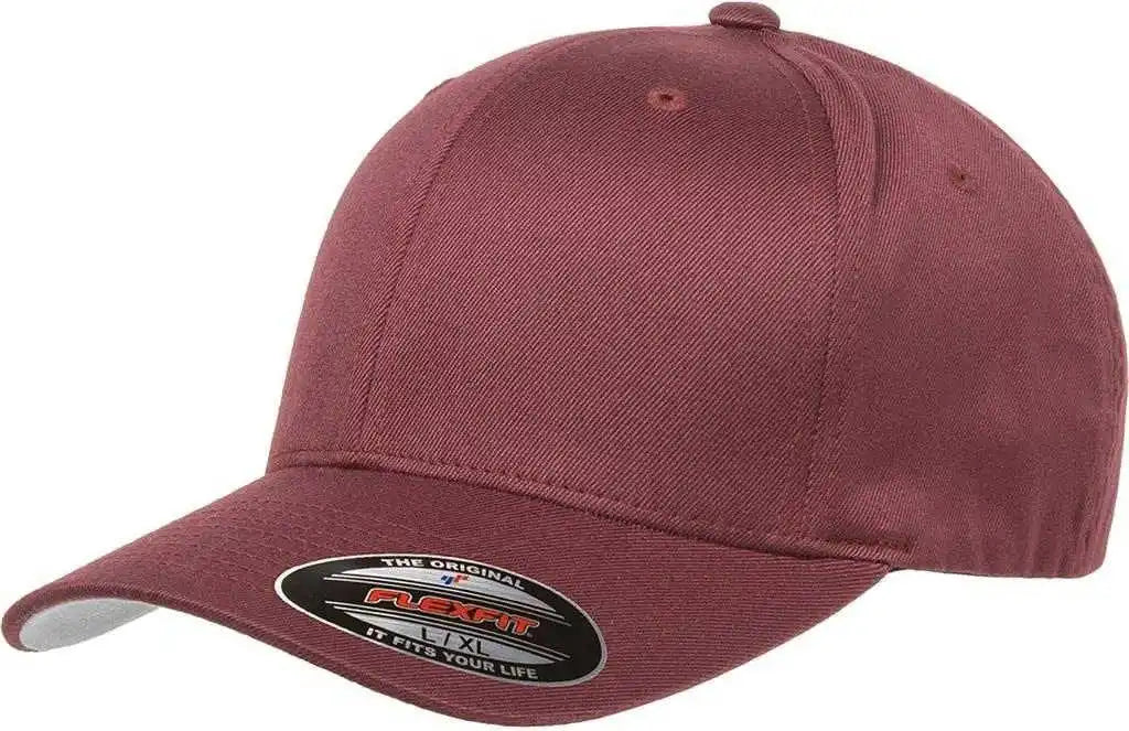 Flexfit 6277 Twill Cap - Maroon - 6 3/4’’ - 7 1/4’’