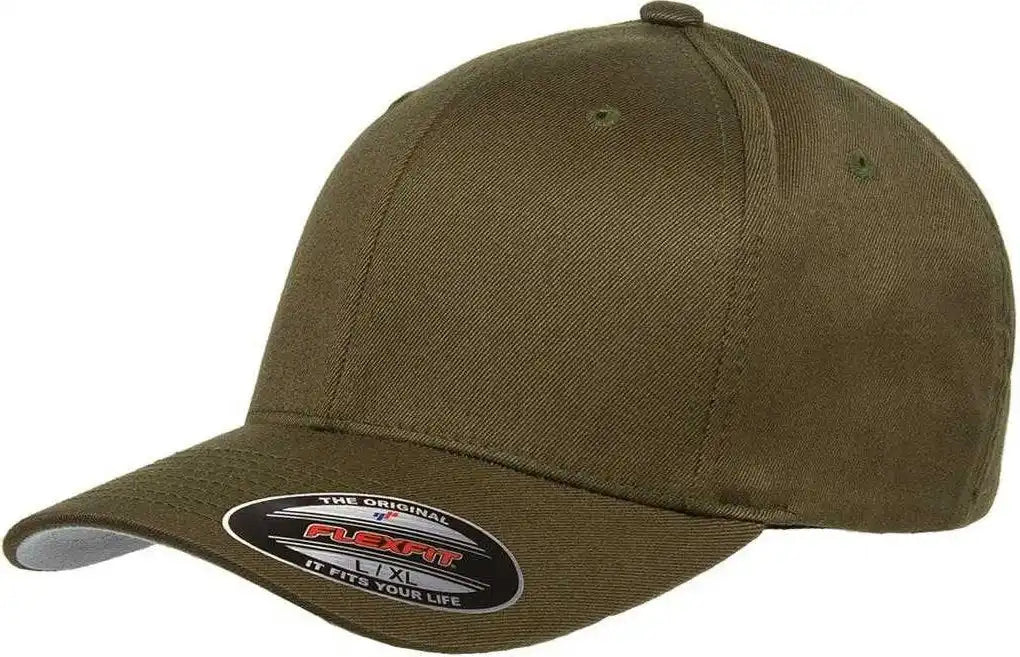 Flexfit 6277 Twill Cap - Olive - 6 3/4’’ - 7 1/4’’