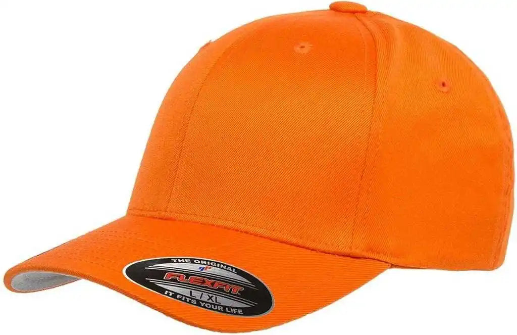 Flexfit 6277 Twill Cap - Orange - 6 3/4’’ - 7 1/4’’