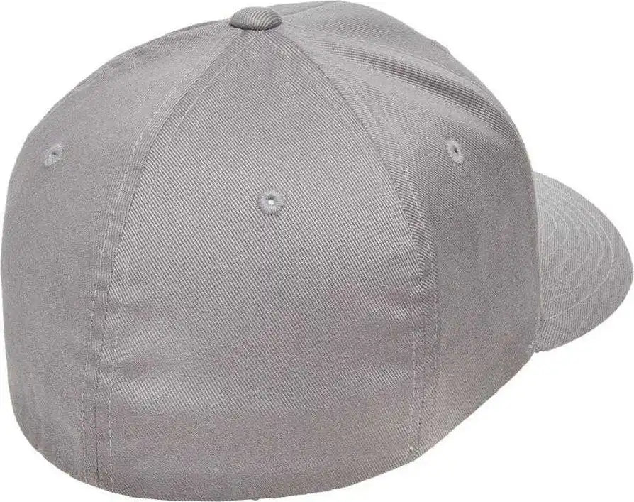 Flexfit 6277 Twill Cap - Silver - Light Gray / 6 3/4’’ - 7 1/4’’