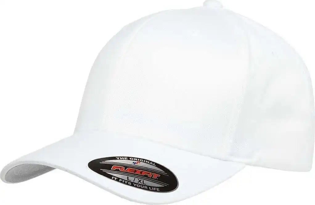 Flexfit 6277 Twill Cap - White - 6 3/4’’ - 7 1/4’’