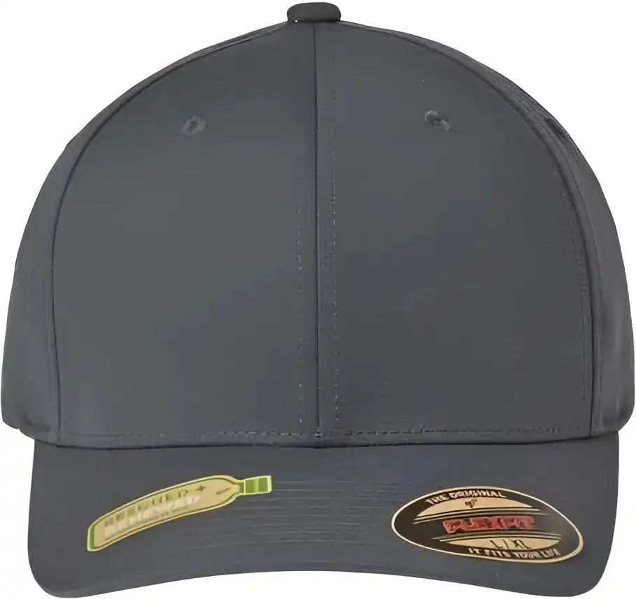Flexfit 6277r Sustainable Polyester Cap - Light Charcoal - Dark Gray / L/xl