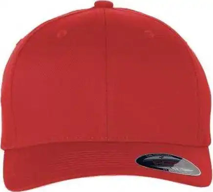Flexfit 6277y Youth Cotton Blend Cap - Red - one Size Fits Most