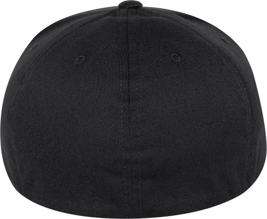 Flexfit 6297f Pro-baseball on Field Cap - Black