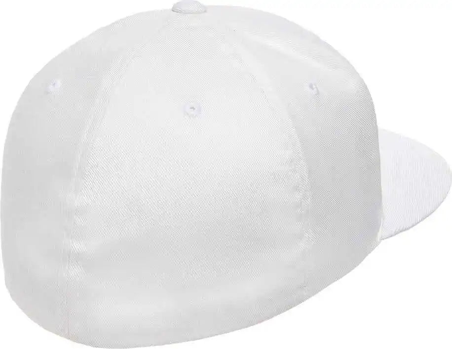 Flexfit 6297f Pro-baseball on Field Flat Bill Cap - White - 6 3/4’’ - 7 1/4’’