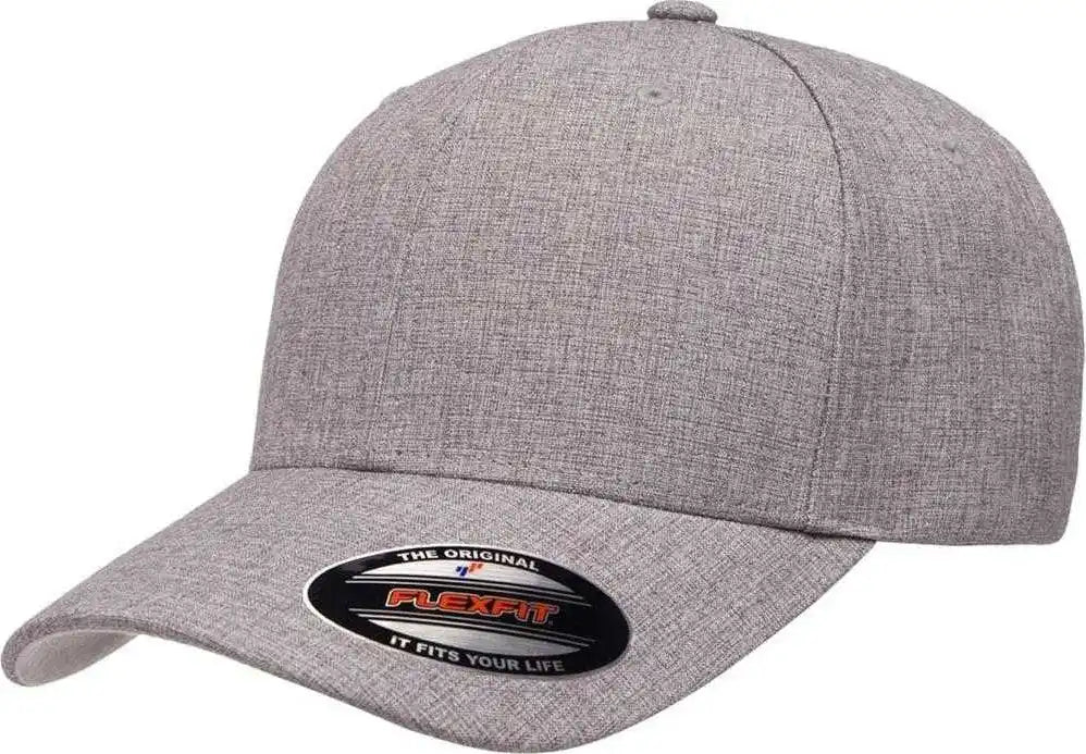 Flexfit 6350 Heatherlight M??lange Cap - Gray - 6 3/4’’ - 7 1/4’’