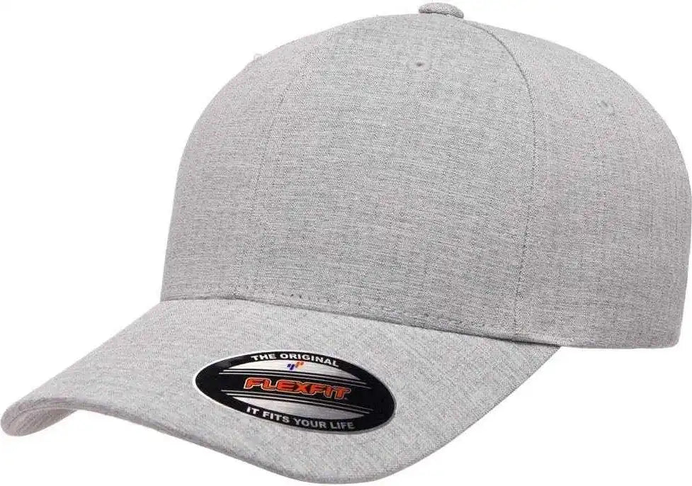 Flexfit 6350 Heatherlight M??lange Cap Silver Light Gray / 6 3/4’’ 7 1/4’’