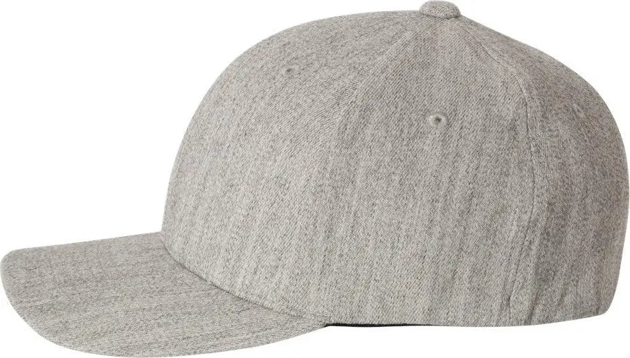 Flexfit 6477 Wool-blend Cap - Heather Grey