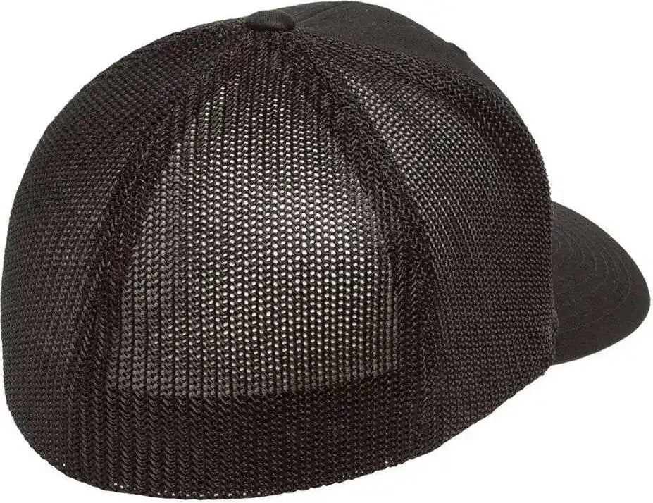 Flexfit 6511 Trucker Cap - Black - 6 7/8’’ - 7 1/2’’