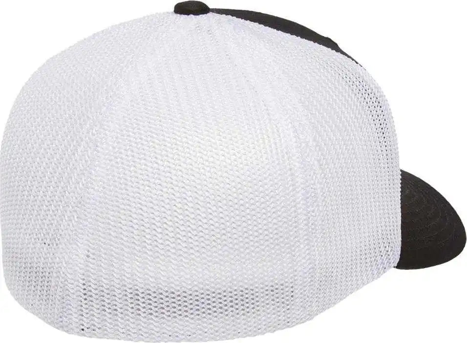 Flexfit 6511 Trucker Cap - Black White - 6 7/8’’ - 7 1/2’’
