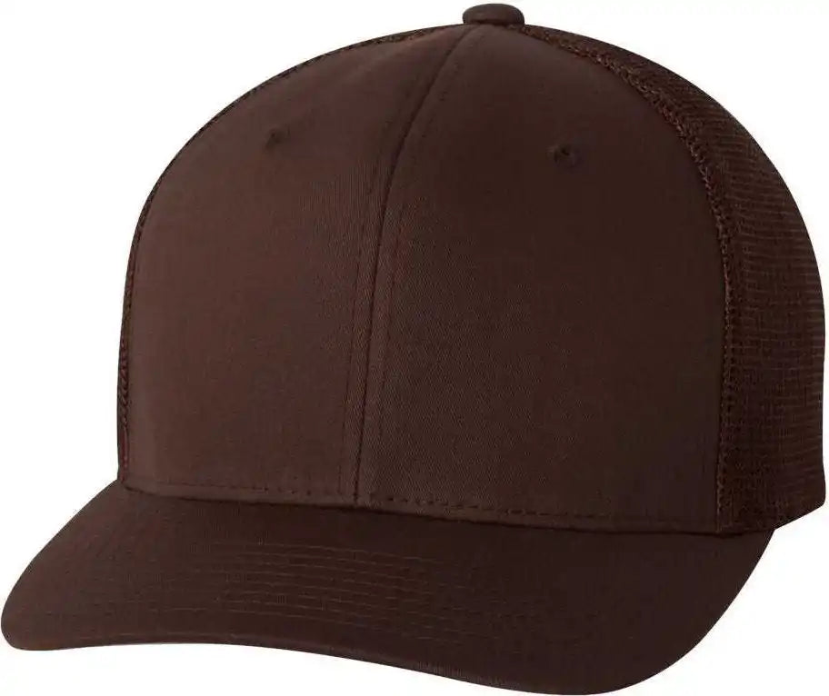 Flexfit 6511 Trucker Cap Brown / 6 7/8’’ 7 1/2’’