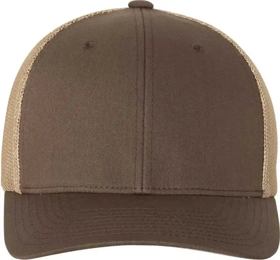 Flexfit 6511 Trucker Cap Brown Khaki / 6 7/8’’ 7 1/2’’