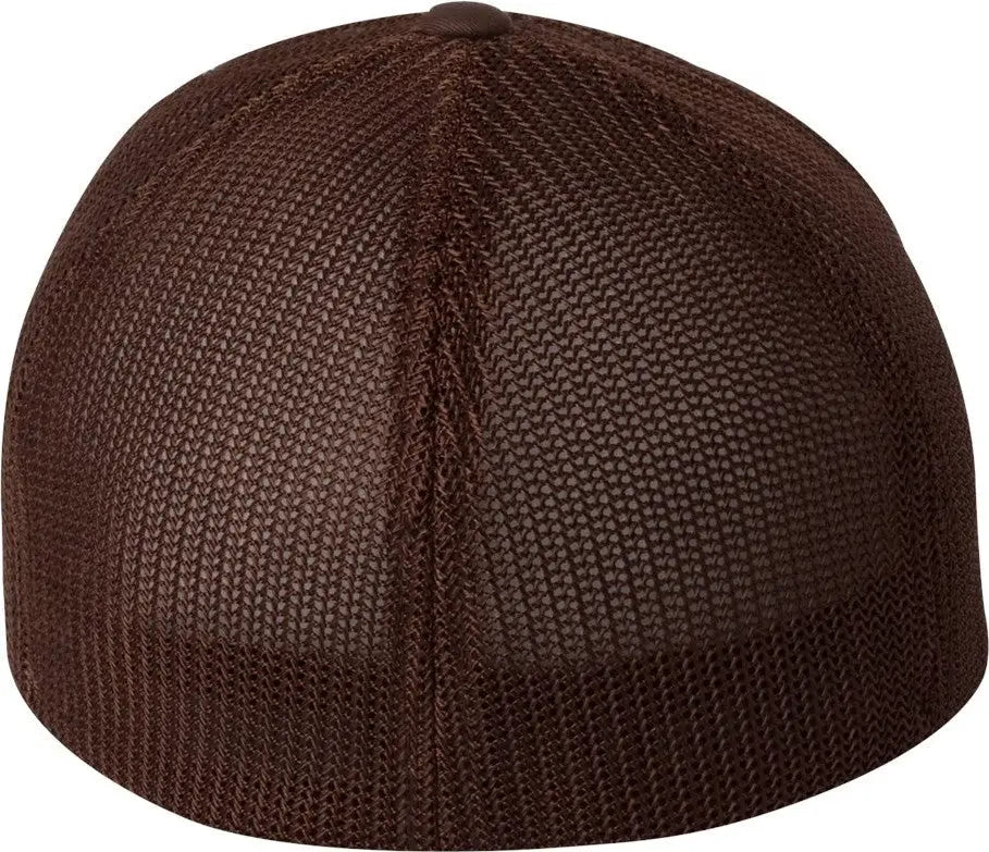Flexfit 6511 Trucker Cap - Brown - one Size Fits Most