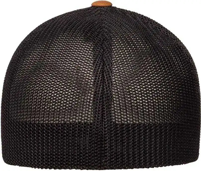 Flexfit 6511 Trucker Cap Caramel Black Burnt Orange / 6 7/8’’ 7 1/2’’