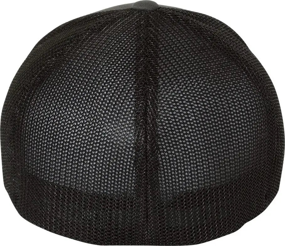 Flexfit 6511 Trucker Cap - Charcoal Black - Dark Gray / one Size Fits Most