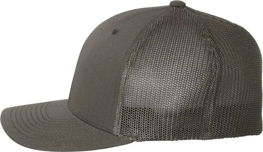 Flexfit 6511 Trucker Cap - Charcoal - Dark Gray / one Size Fits Most